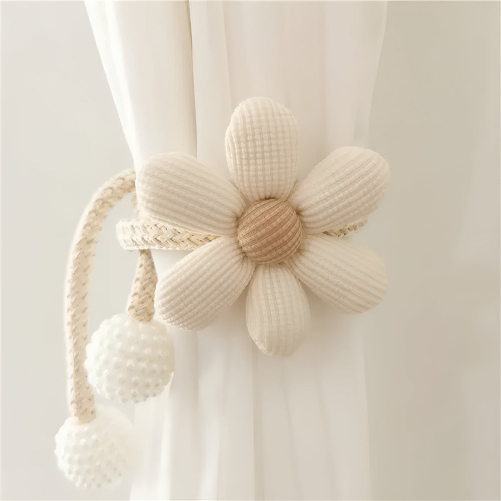 Skanto | Fantasiful Blomster Gardin Bånd tilbake