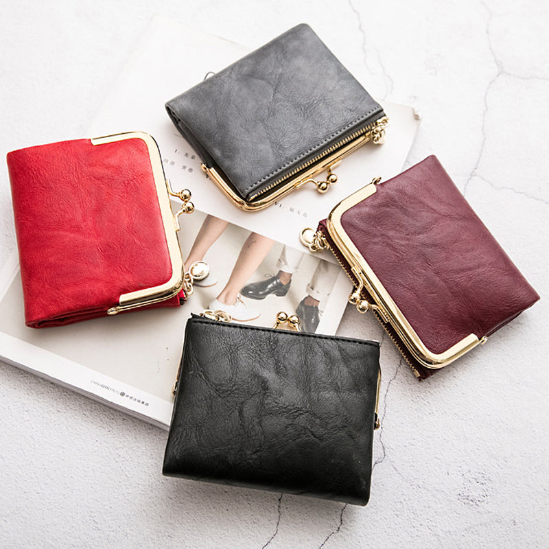 Skanto | Mini Fashion Kvinners Square Kortlommebok
