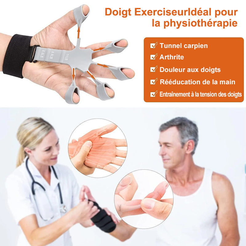 Silikon finger treningstrener | Skanto