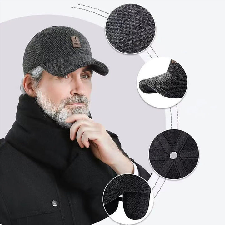 Skanto | Vinter baseball cap med ørebeskyttere