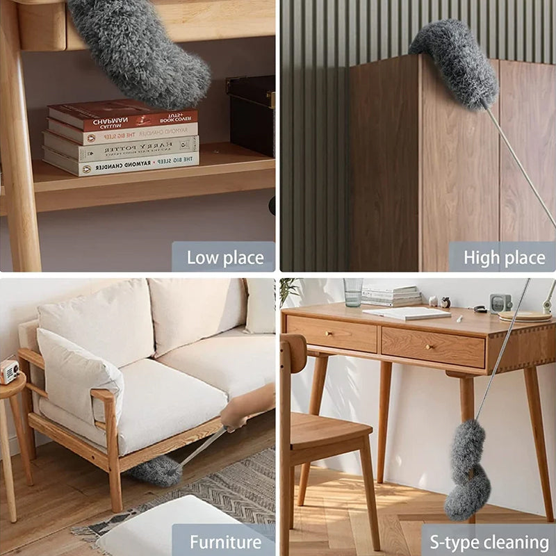 Utvidbar Vaskbar Bøyd Mikrofiber Duster | Skanto