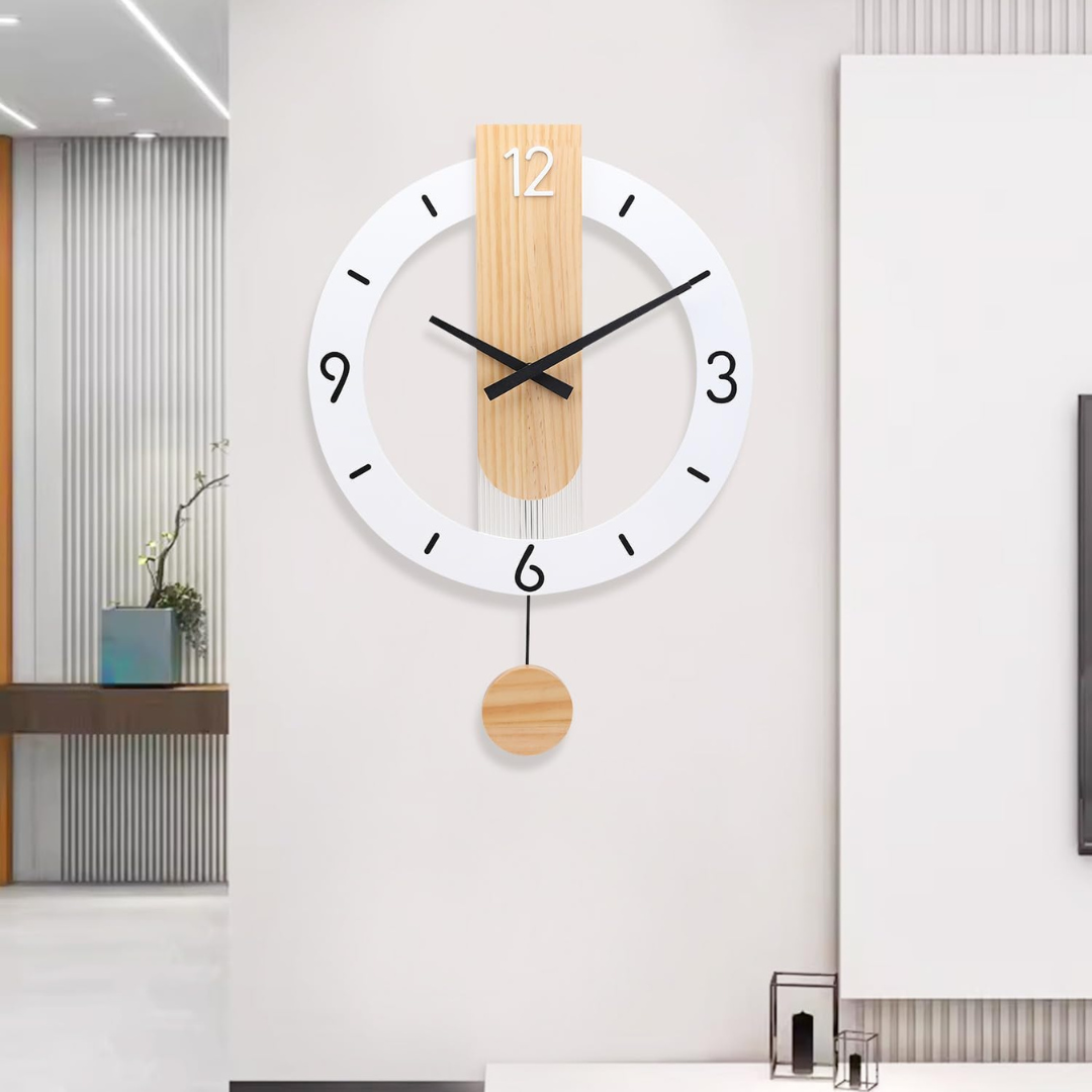 Skanto | Elegant Stor Klokke for Stue