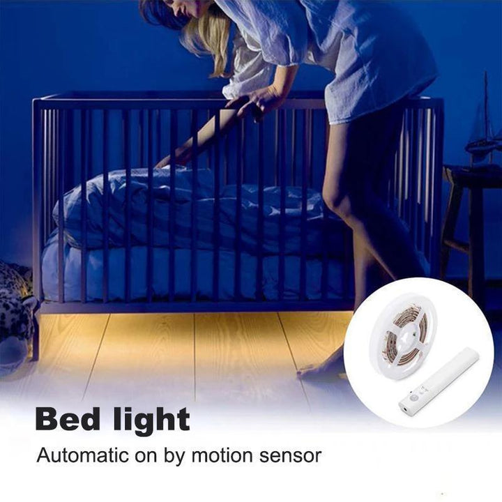 LED bevegelsessensor vanntett lysbelte | Skanto
