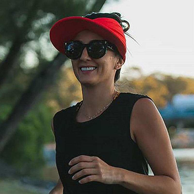 Skanto | Elastisk solhatt med UV-beskyttelse for damer