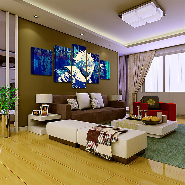 Freeze Anime 5 stk - Lerret Veggkunst Maleri
