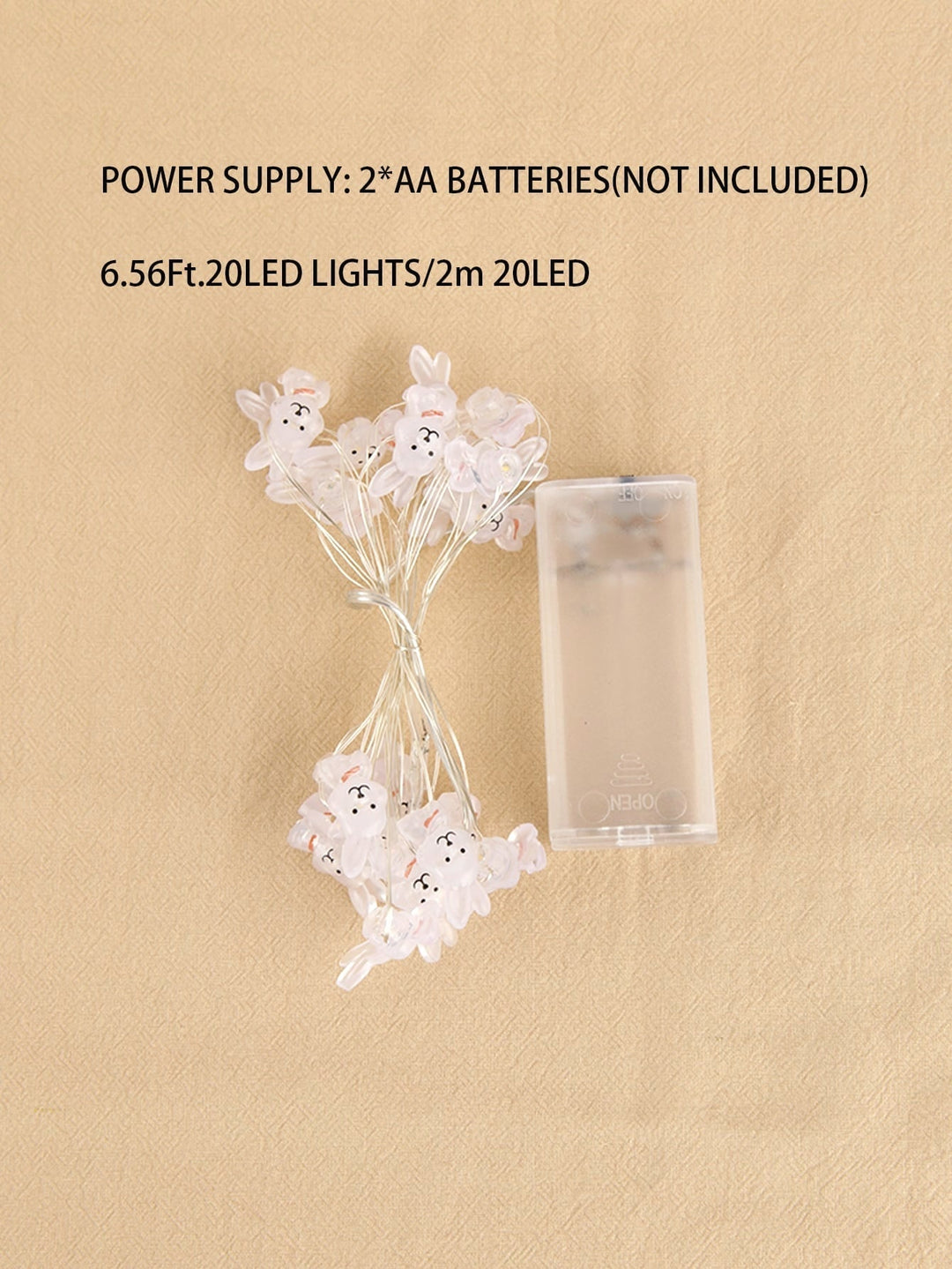 Skanto | 20 LED 2M Kanin Fairy Lights - Nyhet Belysning