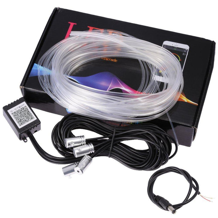 Skanto | 5 i 1 6.2M RGB LED Lys Lyd Aktiv Bil Interiør Lys