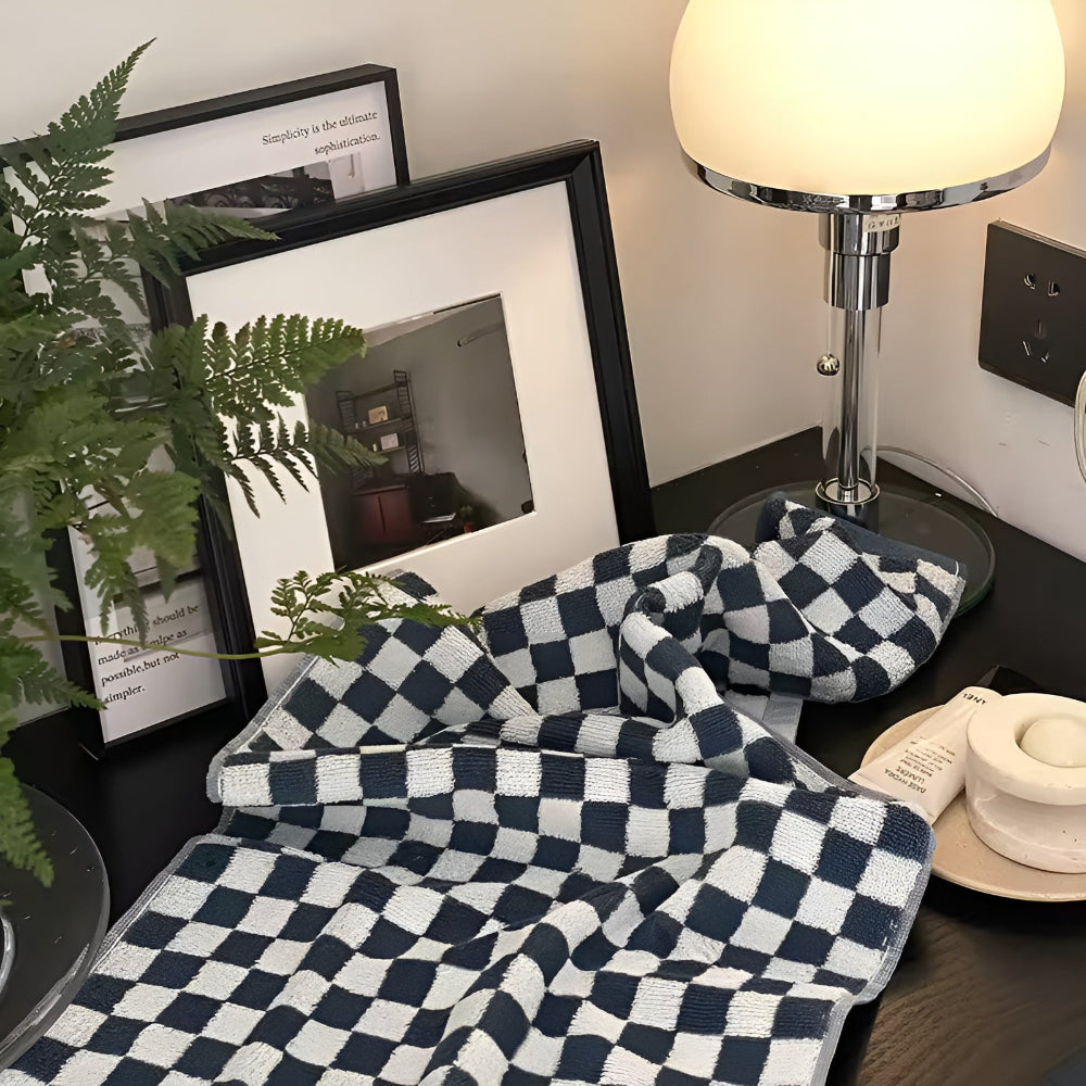 Skanto | Retro Checkmate Bomull Håndkle