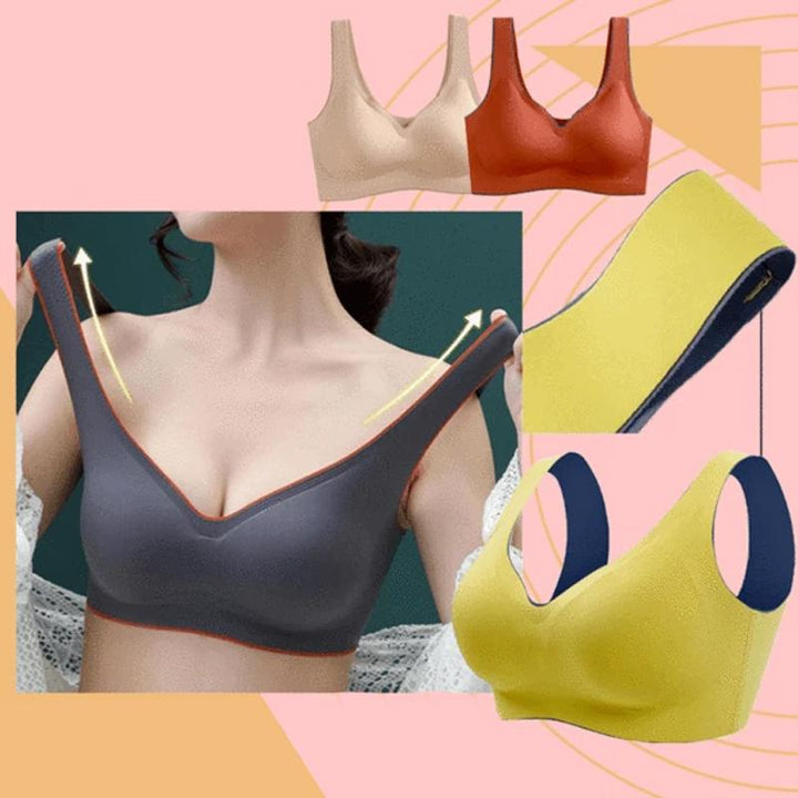 Skanto | Latex sømløs Push-Up-BH
