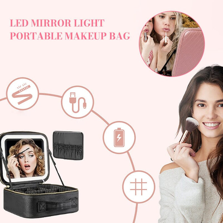 LED Lys Bærbar Sminkepung | Skanto