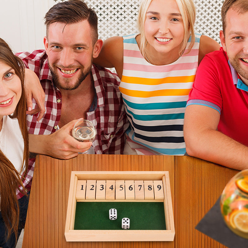 Shut The Box Spill - Moro Bord Matematikk Spill for Voksne og Barn | Skanto