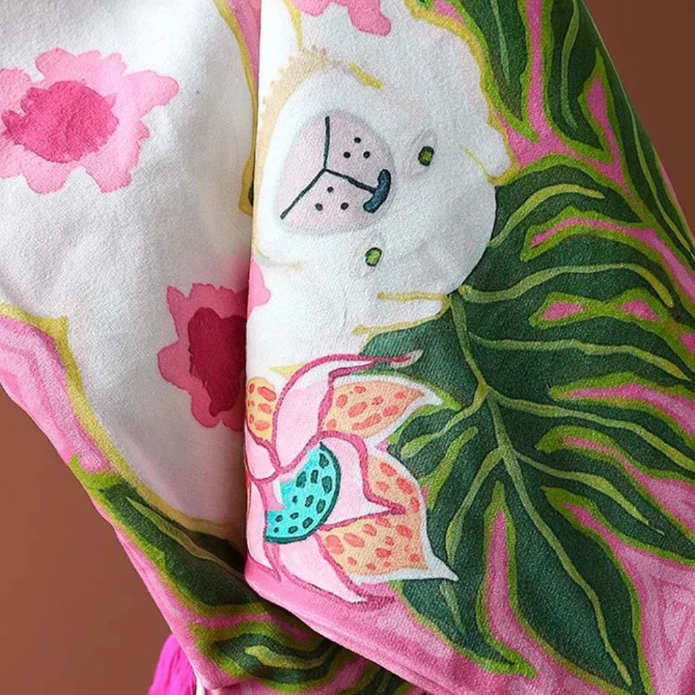 Skanto | Blush Pink Hund Quaste Pute Trekk
