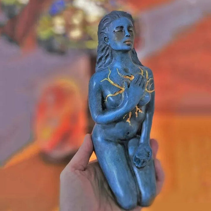 Resin figur "Gudsinnen for helbredelse" | Skanto