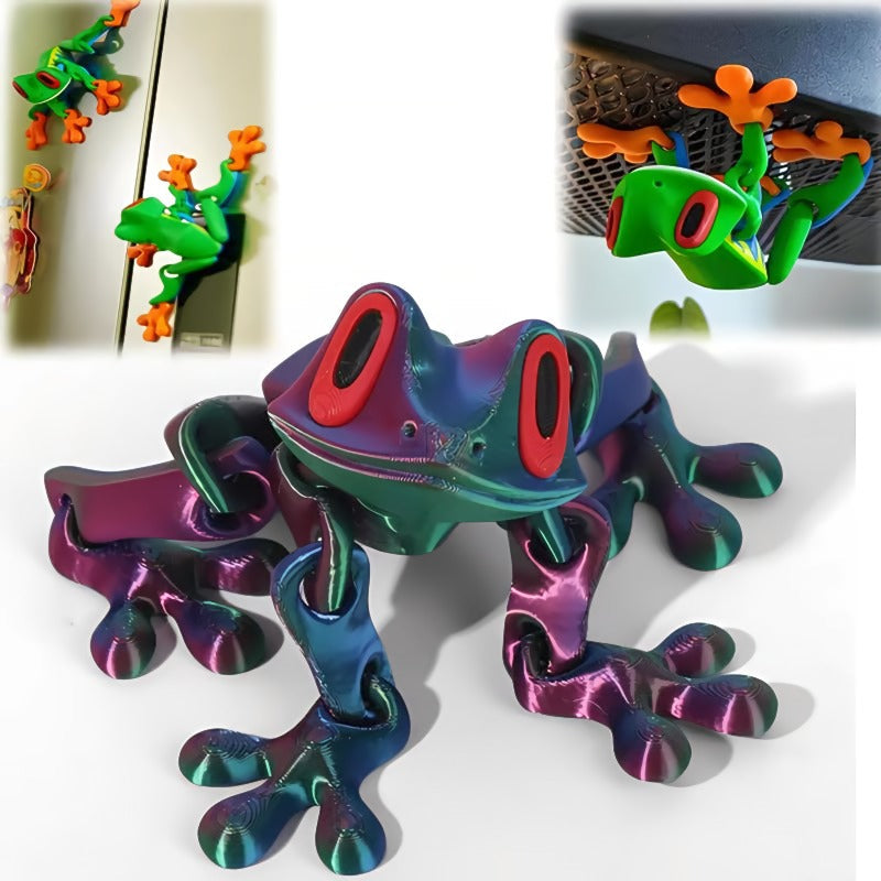 Skanto | 3D trykt magnetisk frosk leketøy