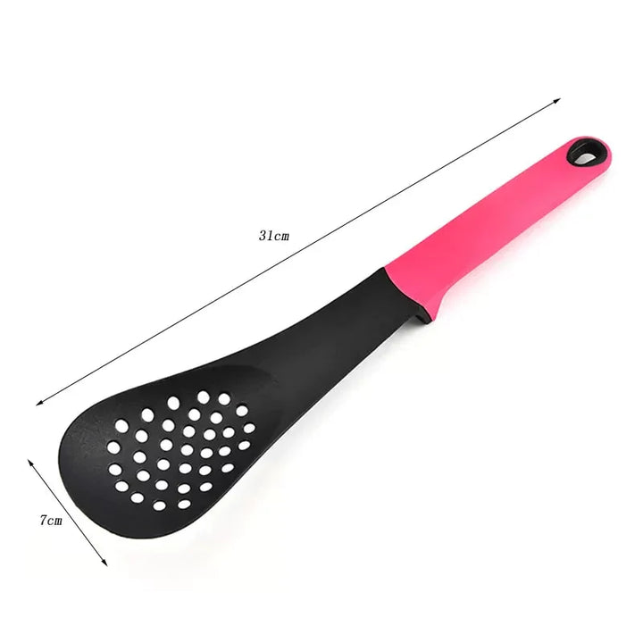 6 Stykker Kjøkkenverktøy Slikkepott Sett Silikon Non-Stick Skanto