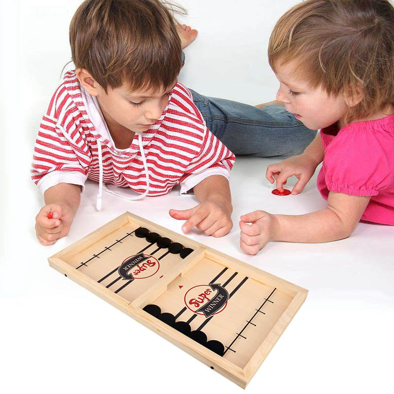 Skanto | – Reversibel Sling Puck Brettspill Dobbeltsidig for Familie