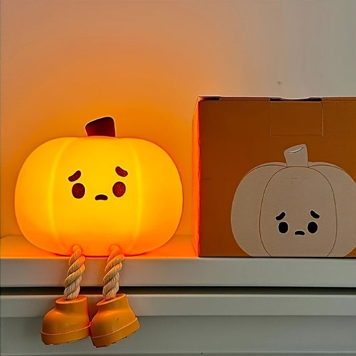 Skanto | LED nattlys i form av et gresskar, ladet via USB