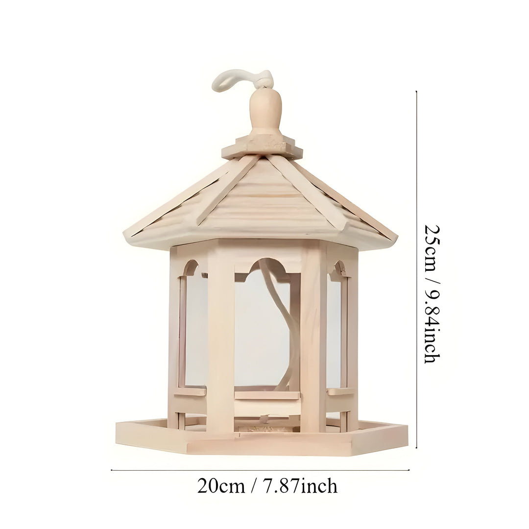 SkyPerch Nest – Hengende fuglehus i tre fra PaintaSkantoe