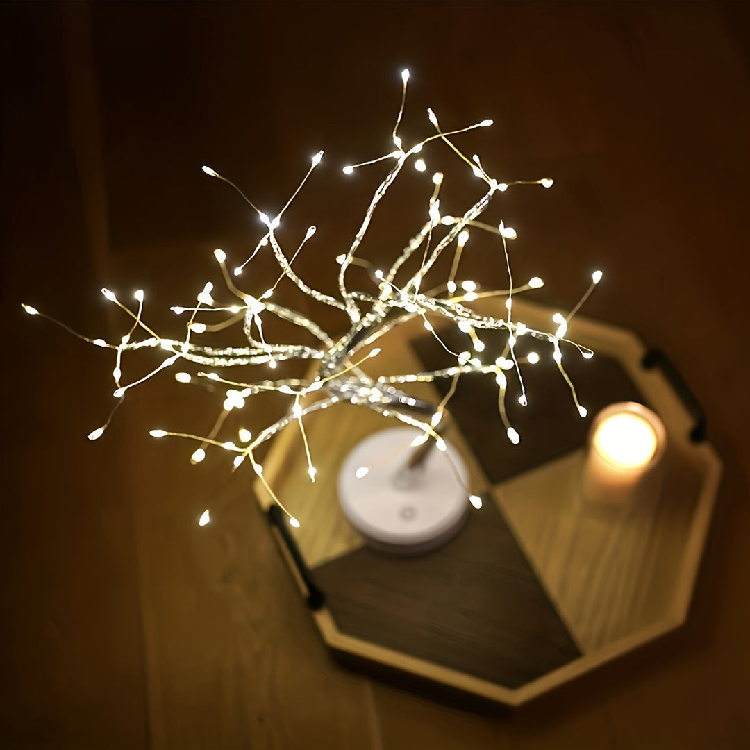 LuminaTree - Dekorativ LED Bonsai Bordlampe Skanto