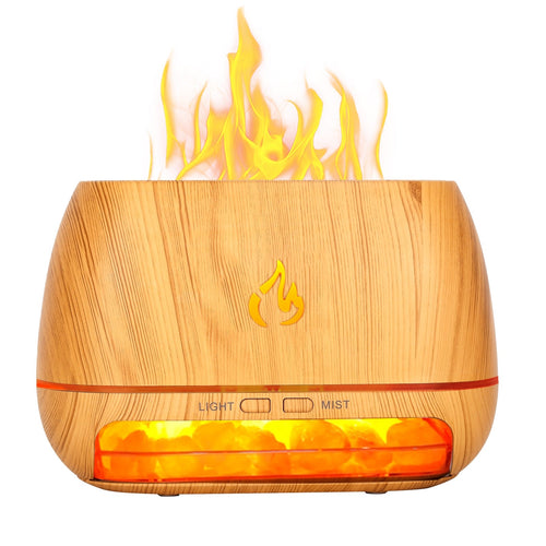 Woyuosn 3-i-1 Himalaya Salt Stein Duft Diffuser Bolleift
