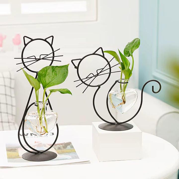 Skanto | Kreativ Miniatyr Katt Formet Plantevase
