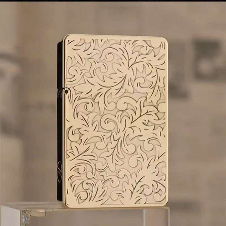 Klassisk Vintage Messing Vindproof Zippo | Skanto