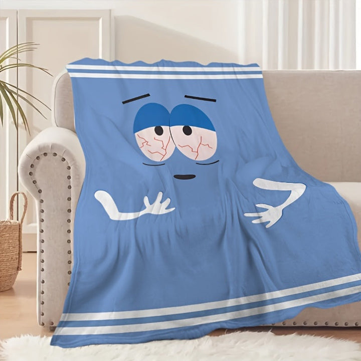 AnimeThrow – Reversibel Flanellteppe for Hver Sesong Skanto