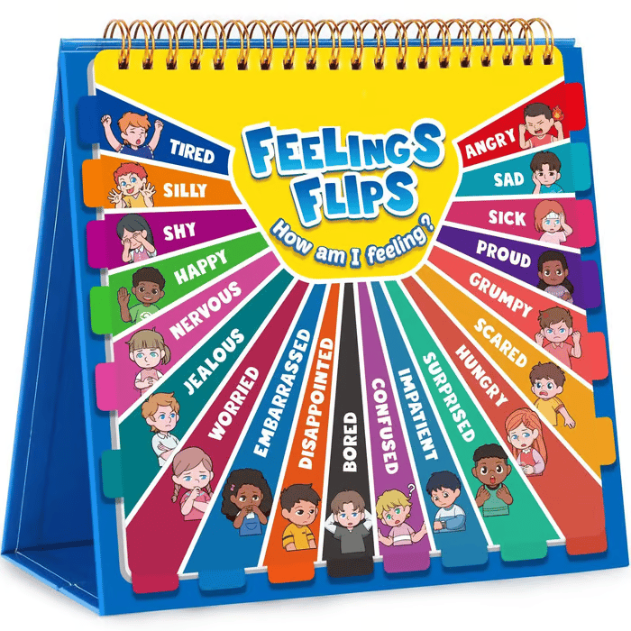 Skanto | Barnas Følelser og Emosjoner Bok – En Morsom Flipbok for Emosjonell Bevissthet!