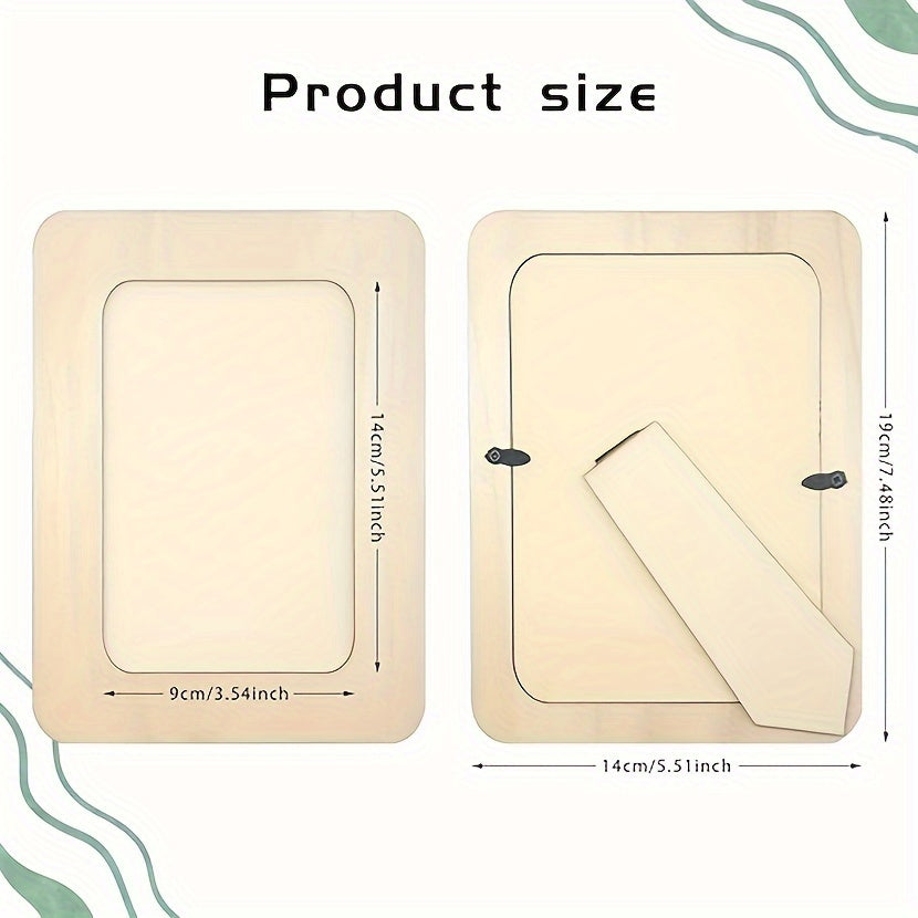 CreativeFrame – Sett med 10 DIY fotorammer Wood Skanto