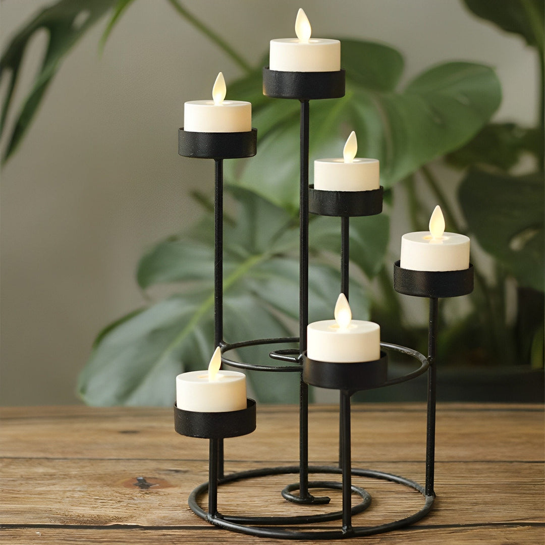 Elektronisk lys med bevegelig flamme | Doftfri LED-lys