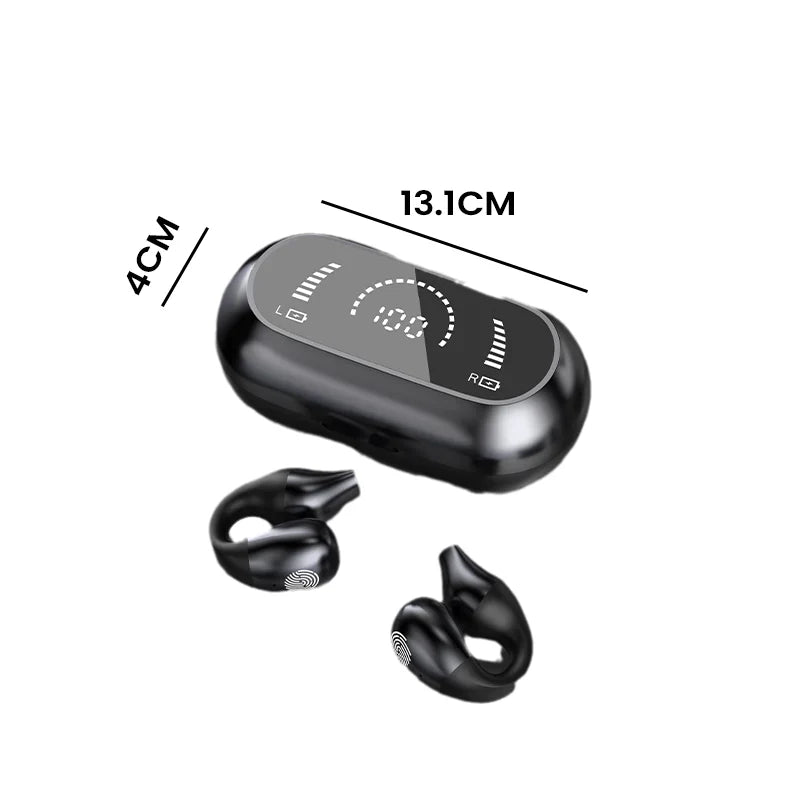 Trådløst Øreklips Bluetooth Hodesett Skanto