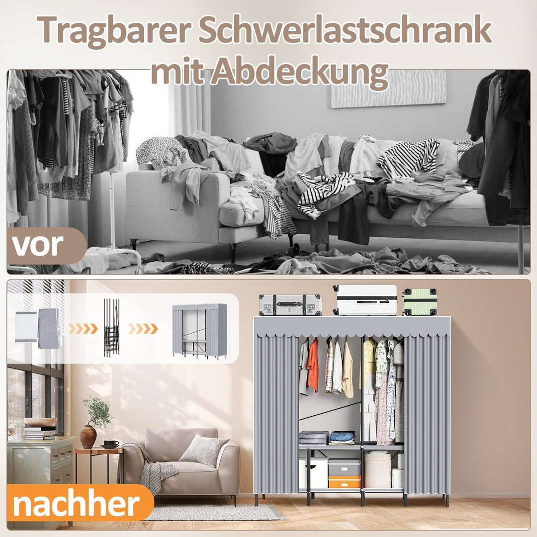Foldbar garderobe soveromskap | Skanto