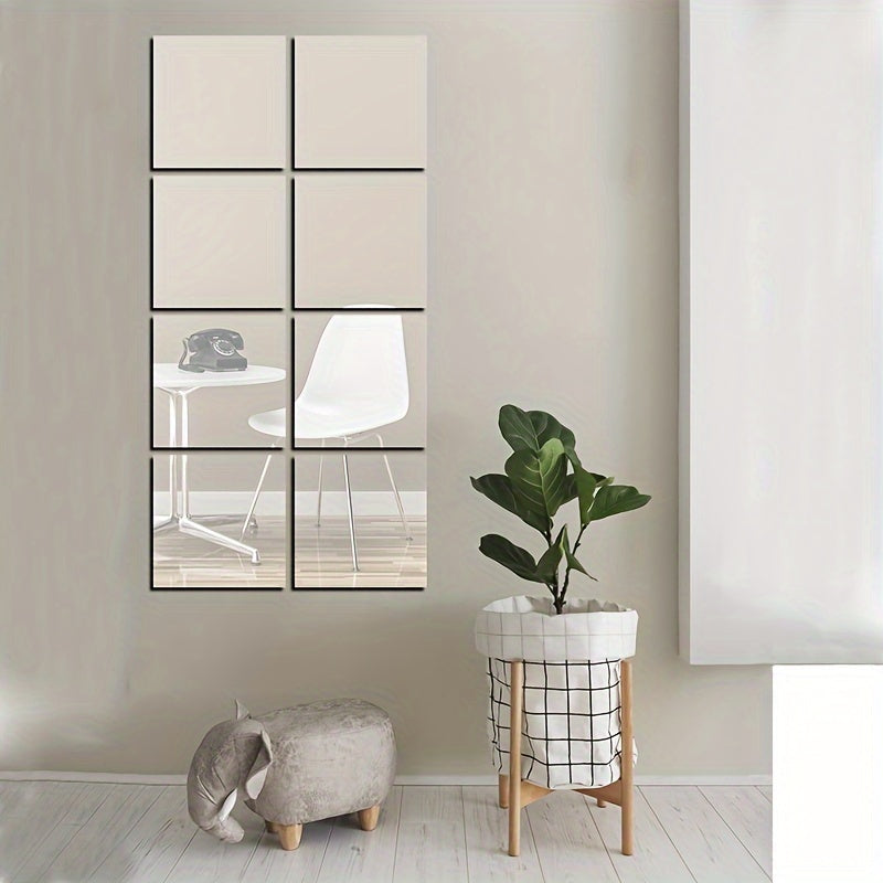 EleganceMirror – Luksus 3D Akryl Speilfliser Sett Skanto