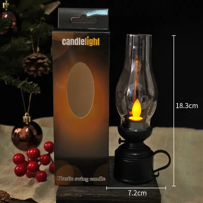 GlowHaven LED Lantern — Nyt bekymringsfri kos med autentisk stearinlys lys hvor som helst! | Skanto