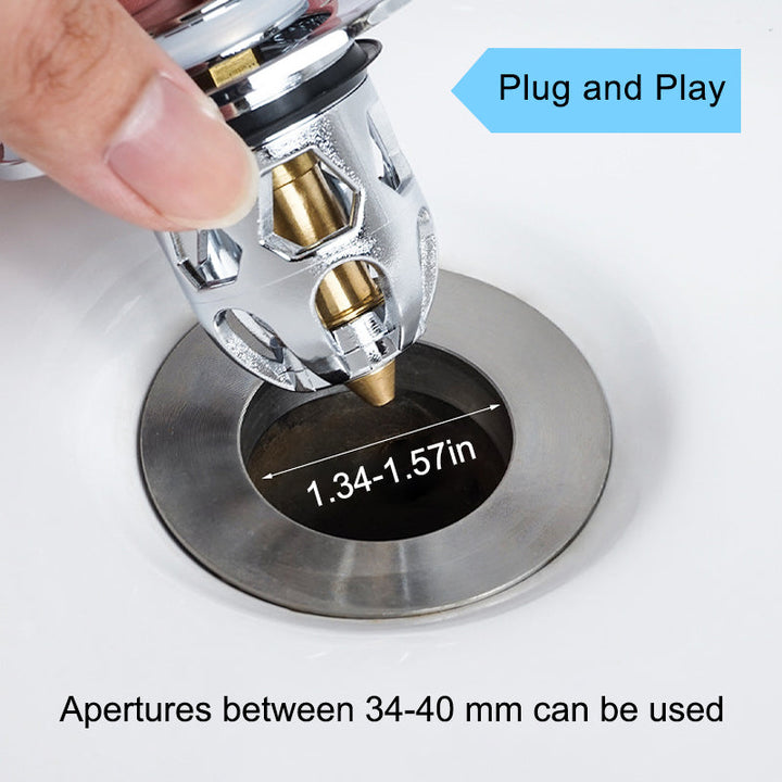 Press-Pop Vask Drenering Stopper | Skanto