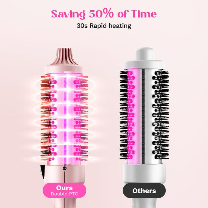 Skanto | Wavytalk Negativ Ion Enkel Termisk børste 1.5 Tommer