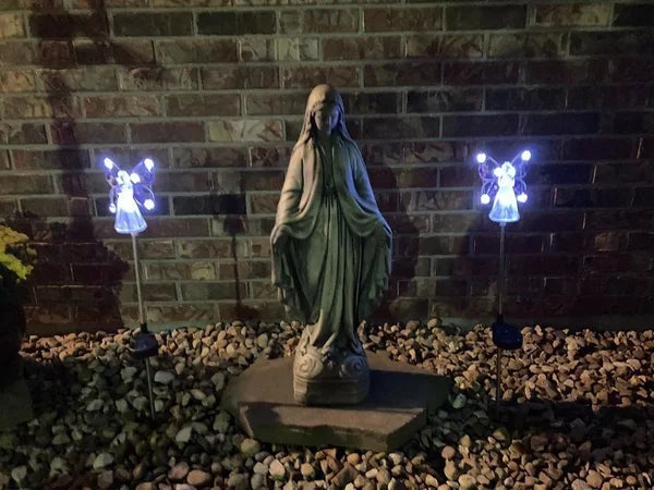 Skanto | 👼Vanntette Solar Engel-lampe