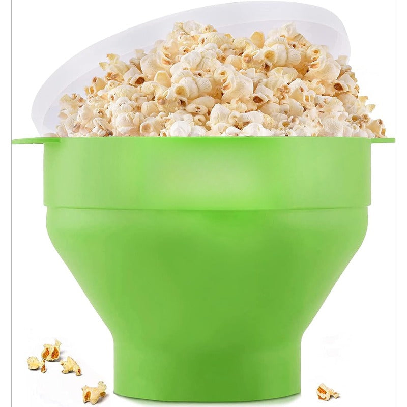 Skanto | Sammenleggbar Silikon Mikrobølgeovn Popcorn Popper