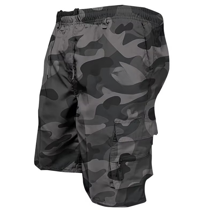 Lessige Herren-Cargoshorts mit mehreren Taschen – Freizeit-Shorts for Sommer, Outdoor and Arbeit in großen Größen
