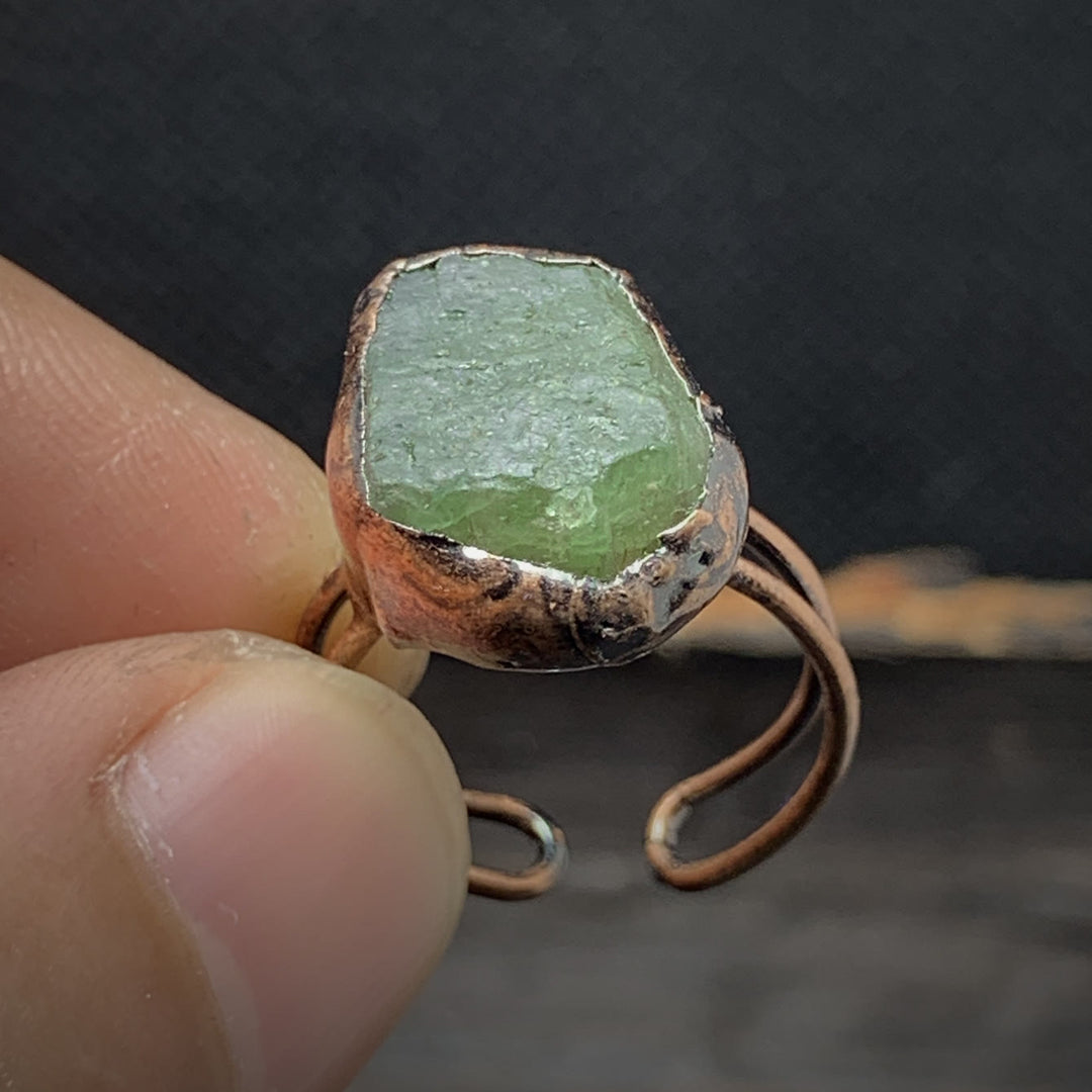 Skanto | Naturlig Ubehandlet Fødselsten Ring - Selina