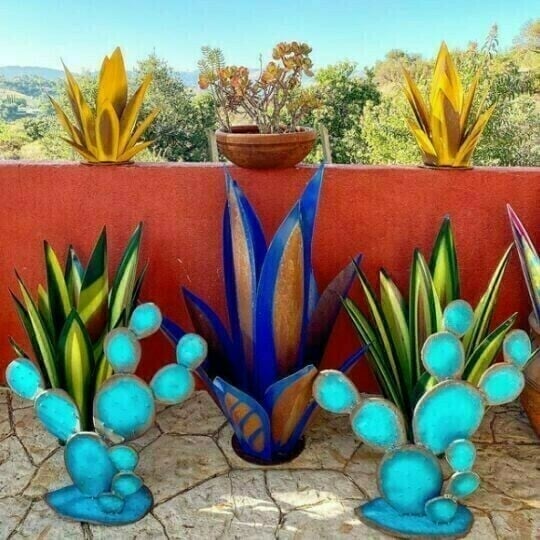 Anti-Rust Metall Tequila Agave Plante | Skanto