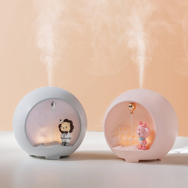 Skanto | Søt Tegnefilms Aromaterapi Lampe & USB Mini Luftfukter