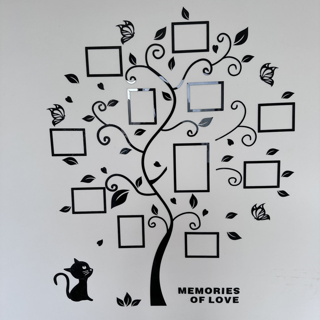 MemoryTree - Unik 3D Foto Tre Veggdekorasjon Skanto