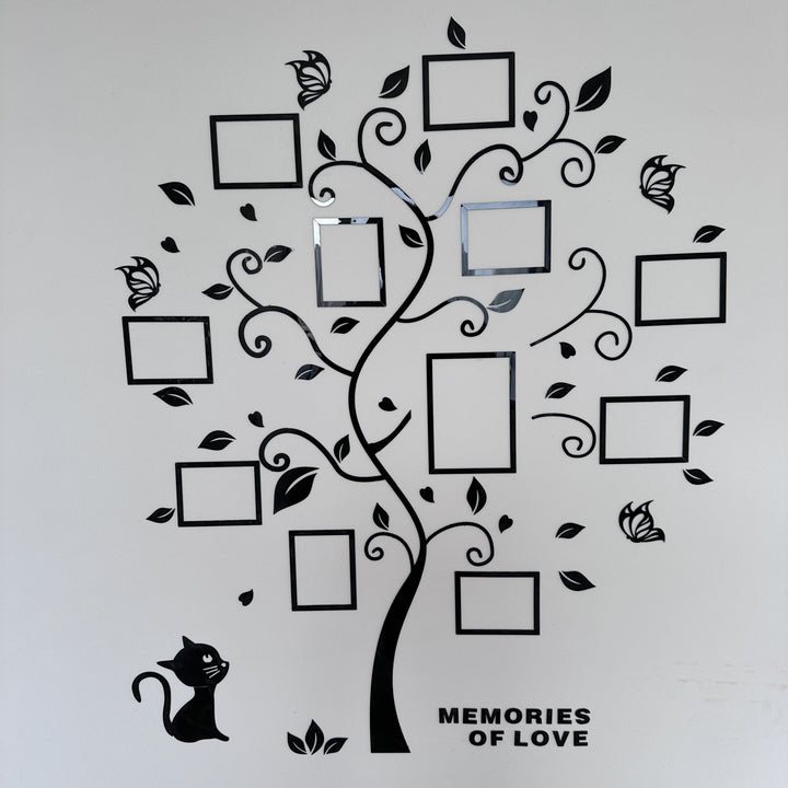 MemoryTree - Unik 3D Foto Tre Veggdekorasjon Skanto