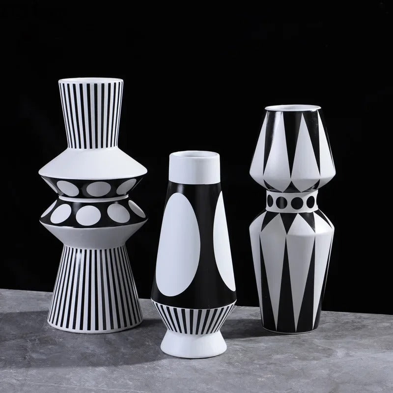 Moderne geometriske vase Skanto