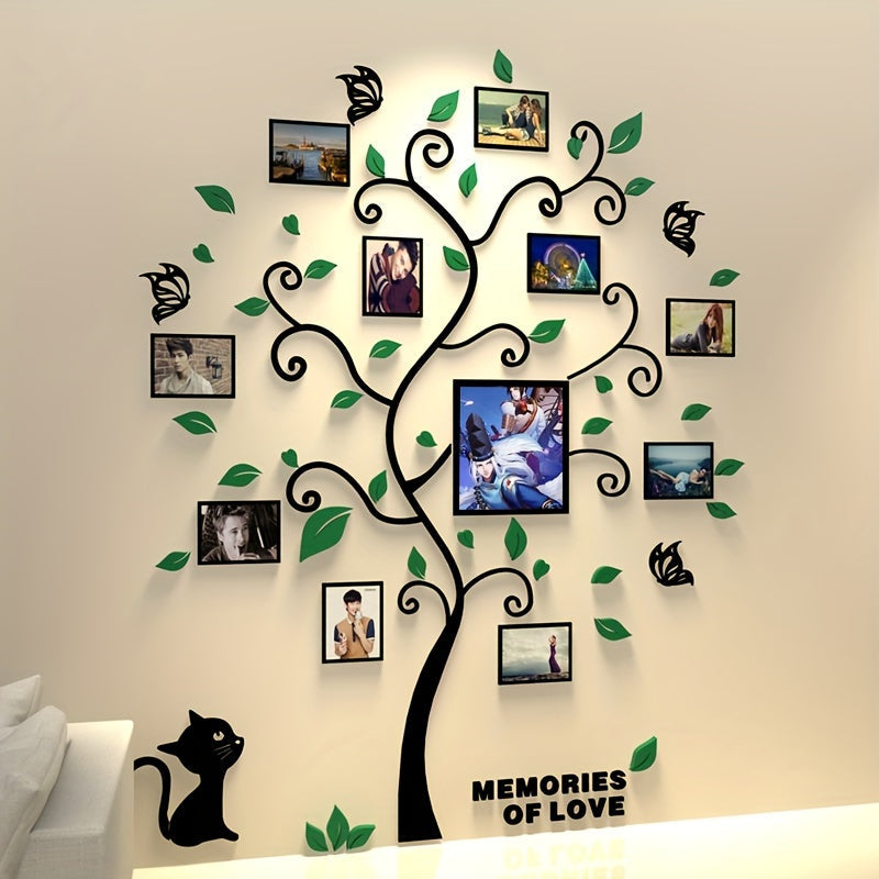 MemoryTree - Unik 3D Foto Tre Veggdekorasjon Skanto