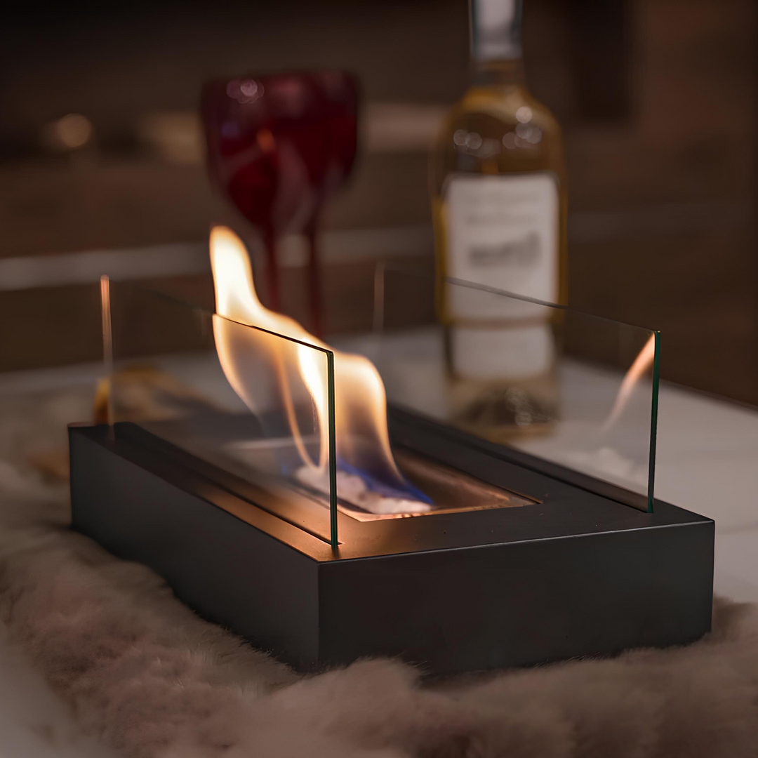 FireGlow – Luksus Bordpeis for Innendørs & Utendørs