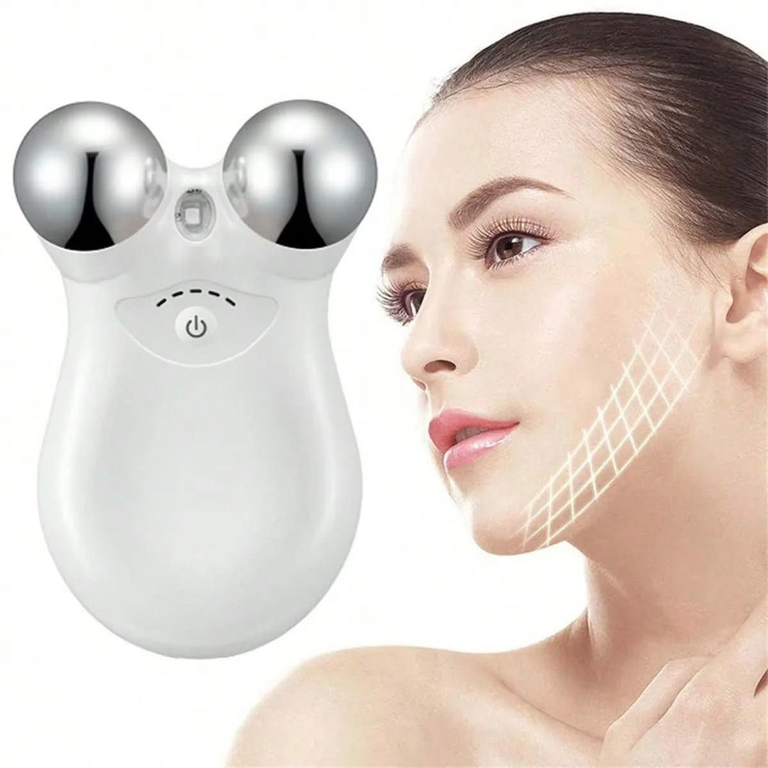 Professionelles Gesichtsmassagegerät mit Mikrostrom für straffere, gllattere Haut