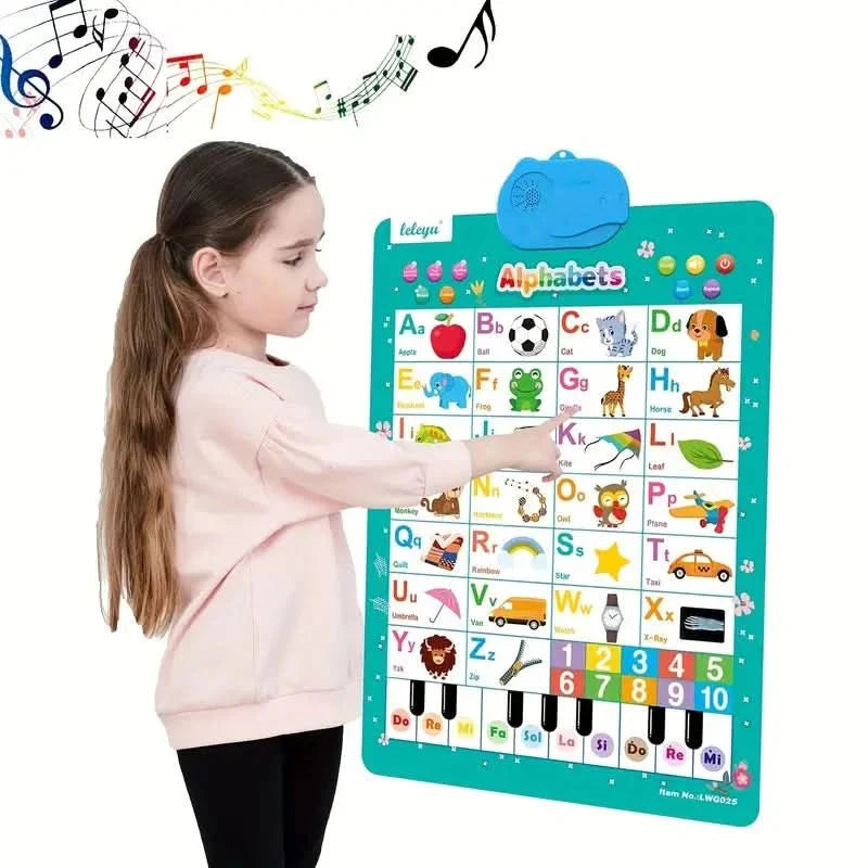 Skanto | Interaktivt veggplakat for småbarn med musikk og lyder