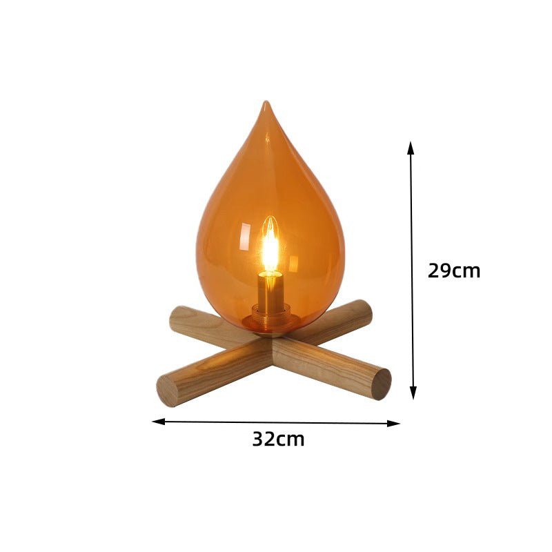 Skanto | FyreGlow - Ambientlampe - Realistisk flamme - Varm LED lys